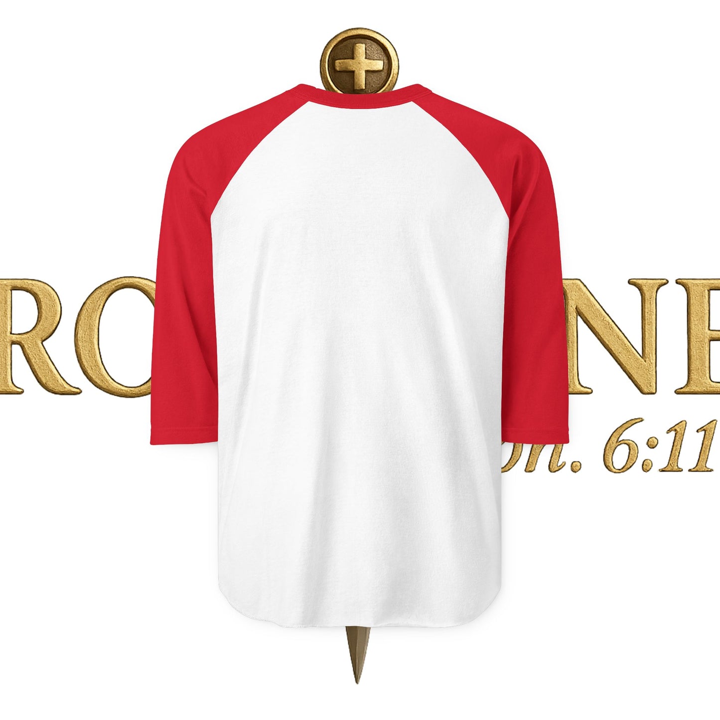 Unisex Frontline Three-Quarter Sleeve Raglan Shirt