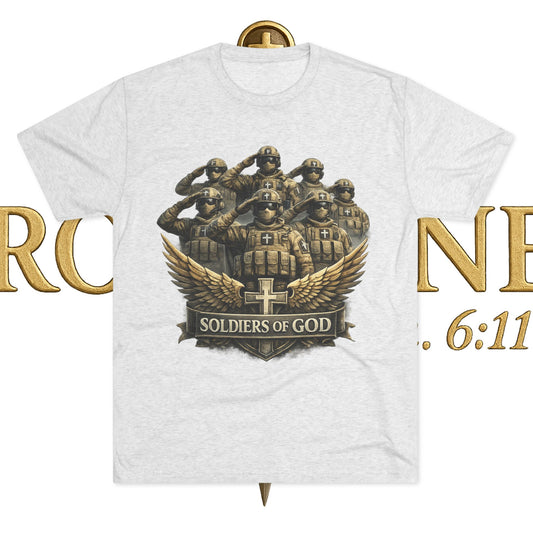 Salute Unisex Tri-Blend Crew Tee