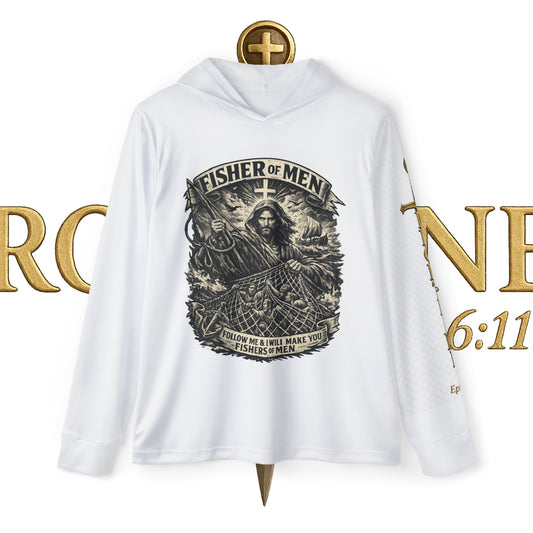 Fisher of Men's Sports Warmup Hoodie (AOP)