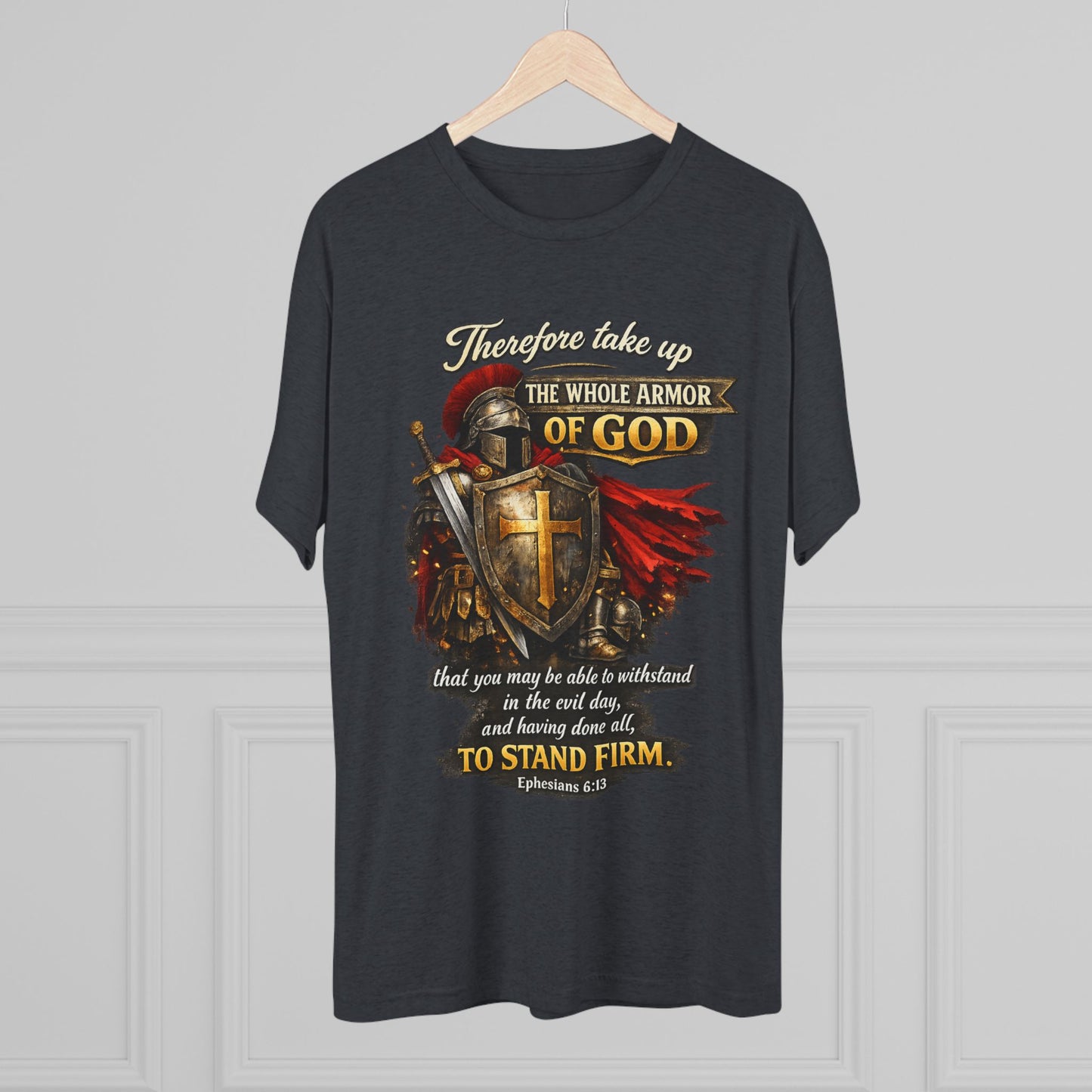 Armor of God Unisex Tri-Blend Crew Tee