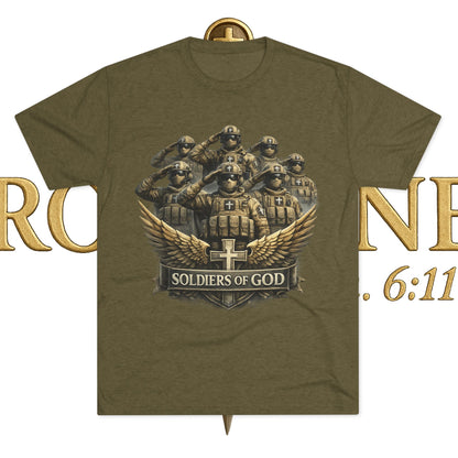 Salute Unisex Tri-Blend Crew Tee