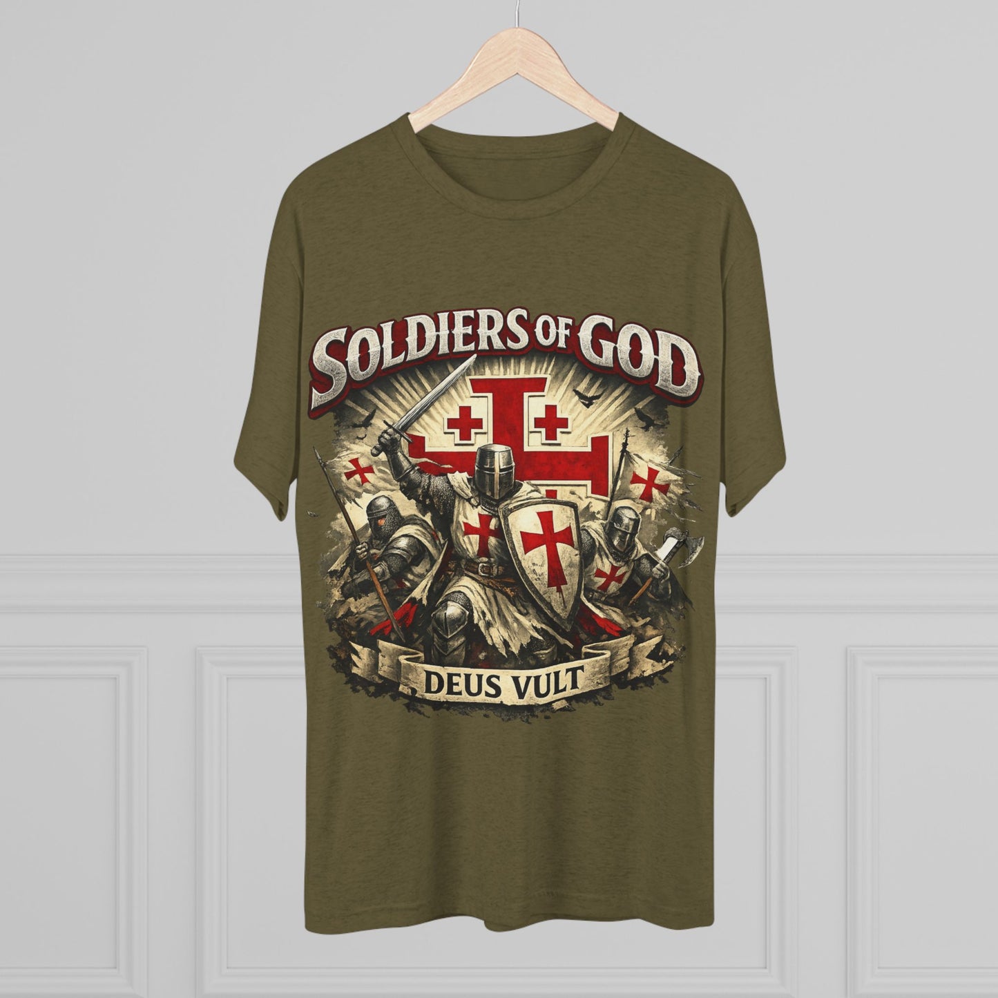 Templar Unisex Tri-Blend Crew Tee