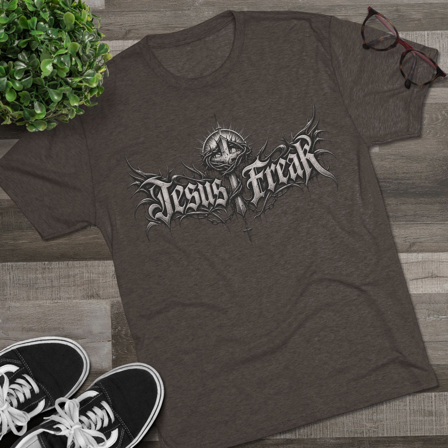 Jesus Freak Unisex Tri-Blend Crew Tee