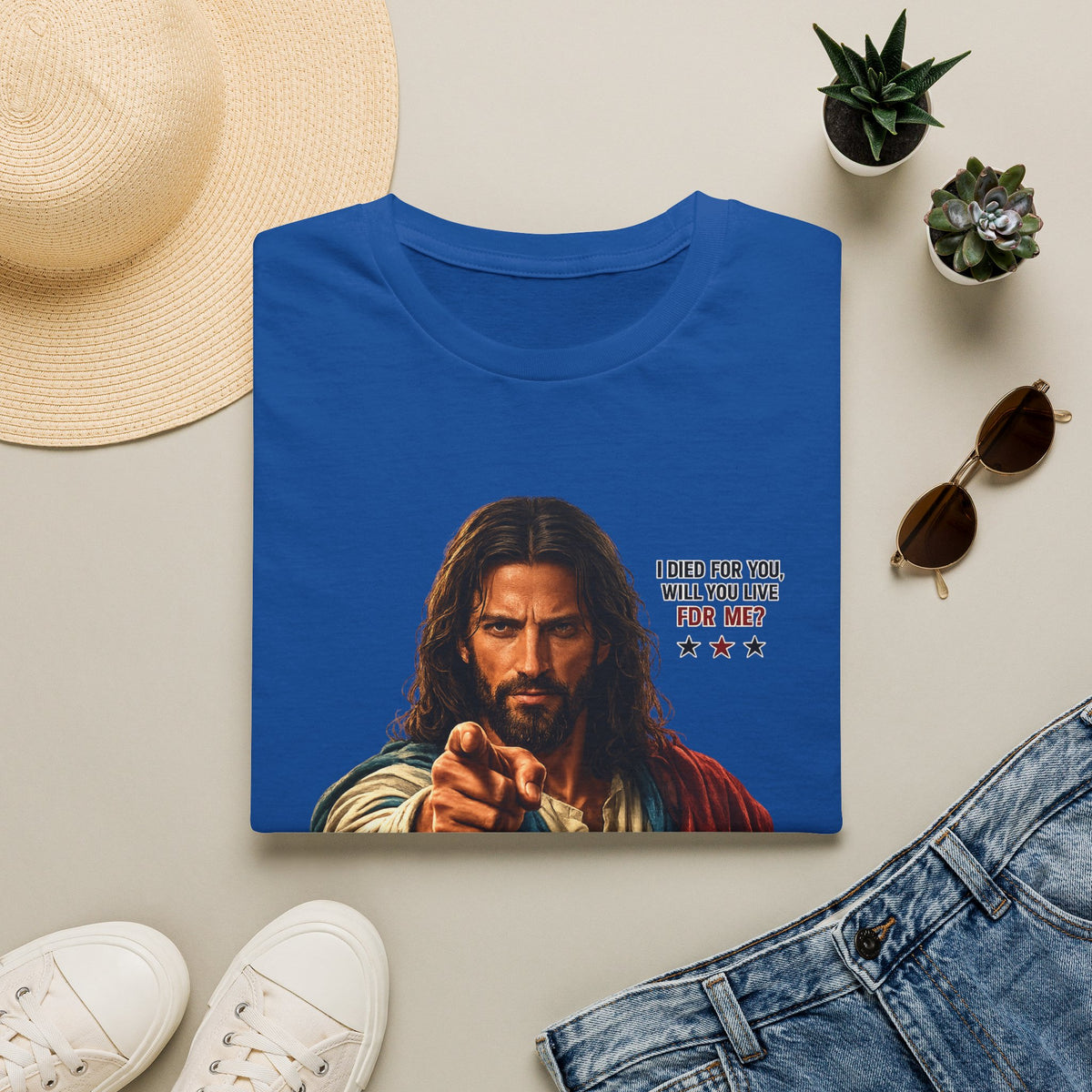 Jesus Wants You Unisex Softstyle T-Shirt