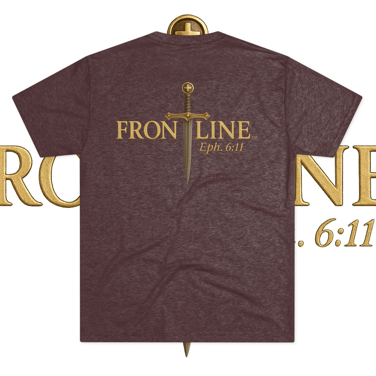 Vintage Yahweh Unisex Tri-Blend Crew Tee