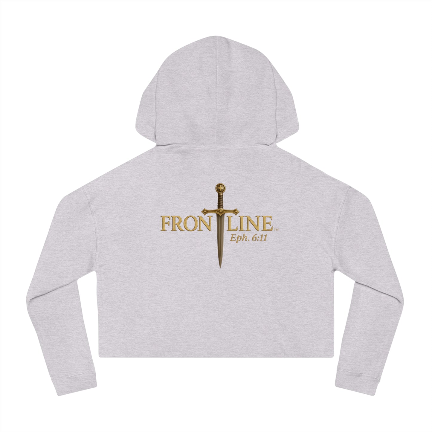 Send Me Women’s Cropped Hooded Sweatshirt