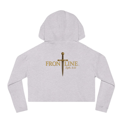 Send Me Women’s Cropped Hooded Sweatshirt