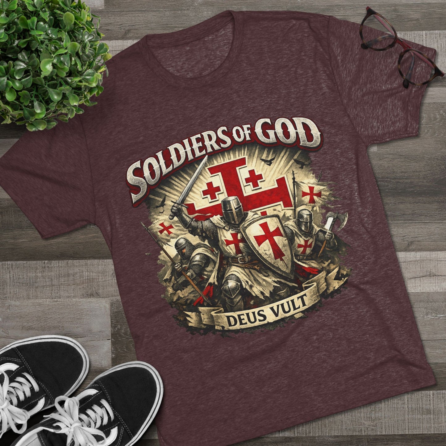 Templar Unisex Tri-Blend Crew Tee