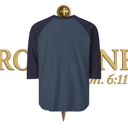 Unisex Frontline Three-Quarter Sleeve Raglan Shirt