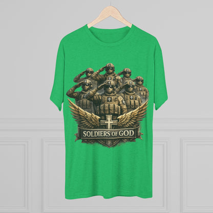 Salute Unisex Tri-Blend Crew Tee