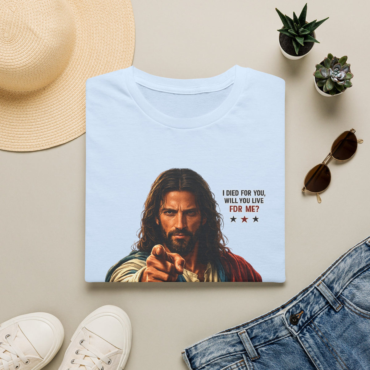 Jesus Wants You Unisex Softstyle T-Shirt