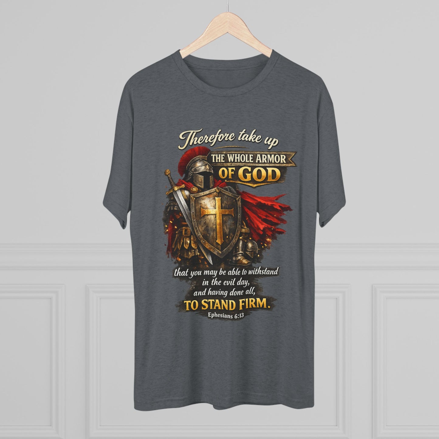 Armor of God Unisex Tri-Blend Crew Tee