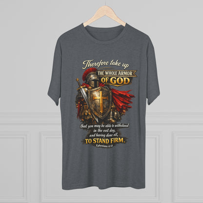 Armor of God Unisex Tri-Blend Crew Tee