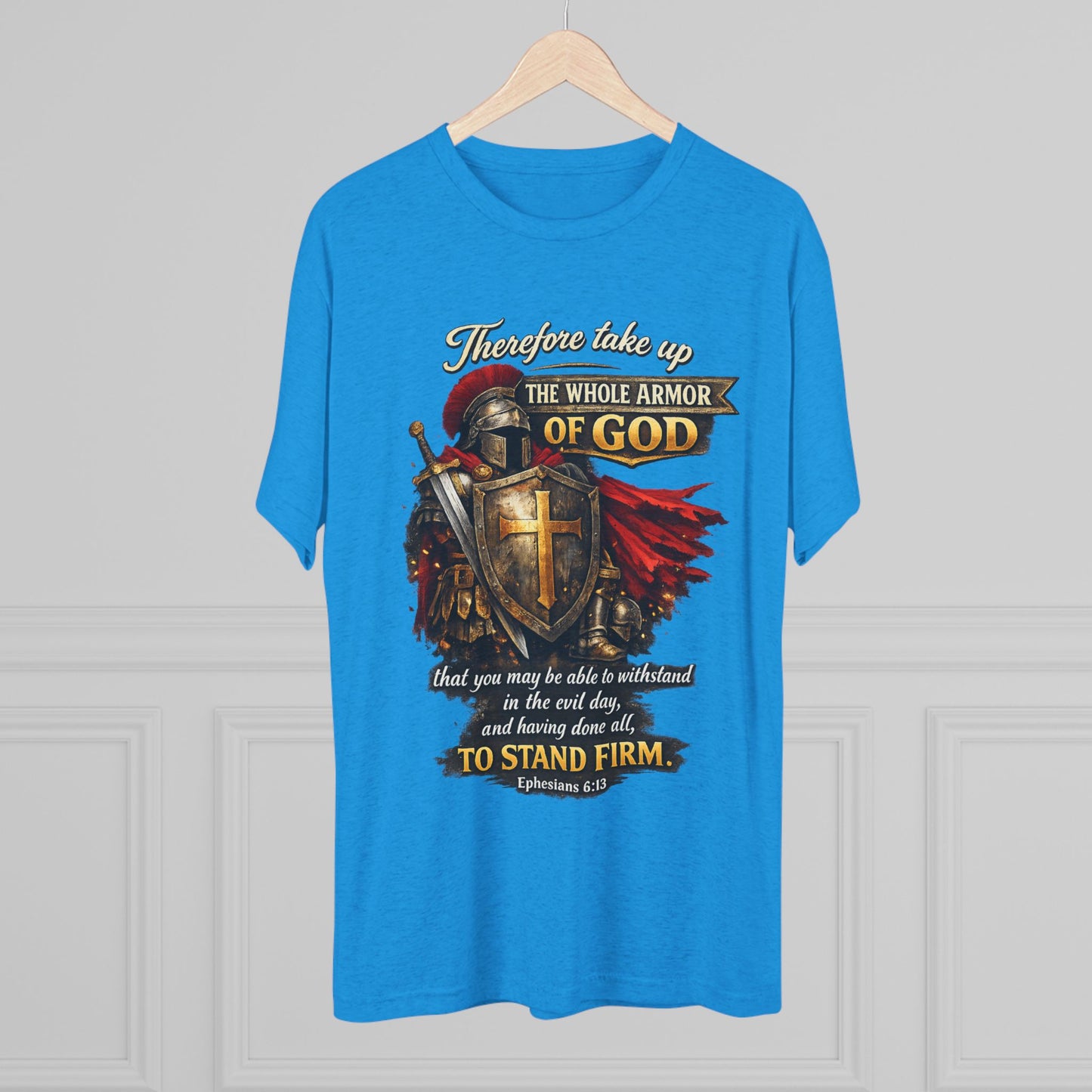 Armor of God Unisex Tri-Blend Crew Tee