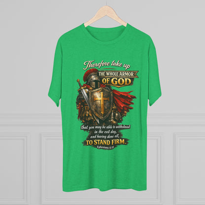 Armor of God Unisex Tri-Blend Crew Tee