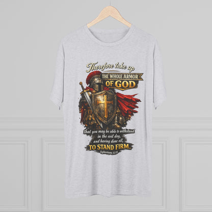 Armor of God Unisex Tri-Blend Crew Tee