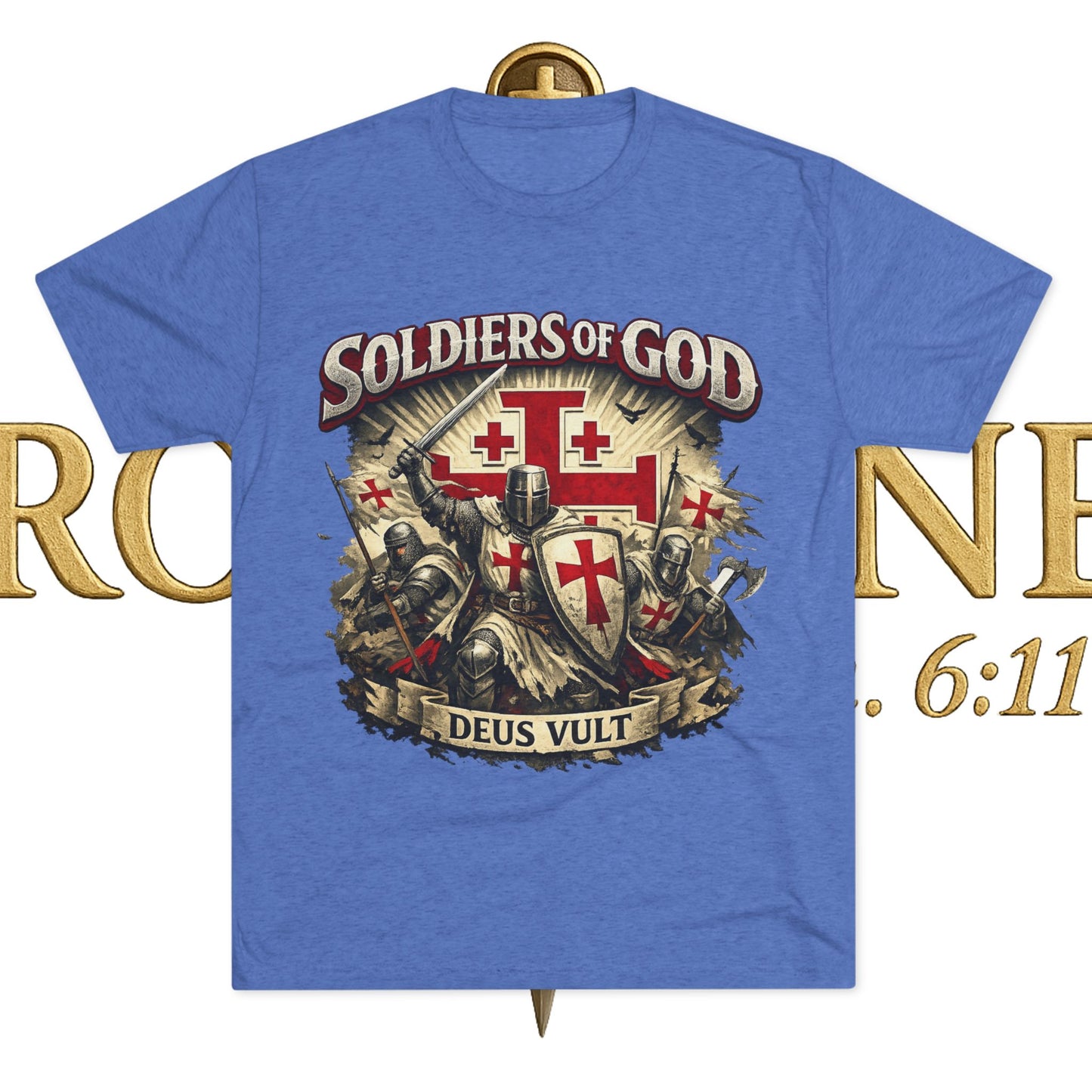 Templar Unisex Tri-Blend Crew Tee