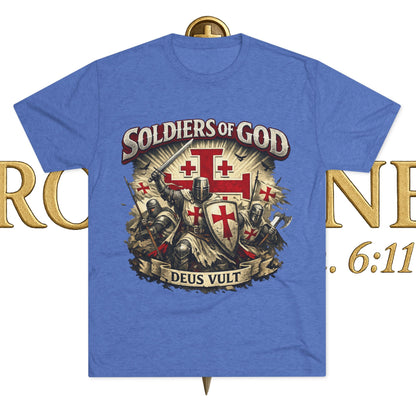 Templar Unisex Tri-Blend Crew Tee
