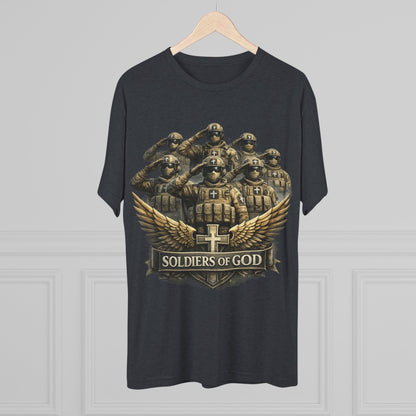 Salute Unisex Tri-Blend Crew Tee
