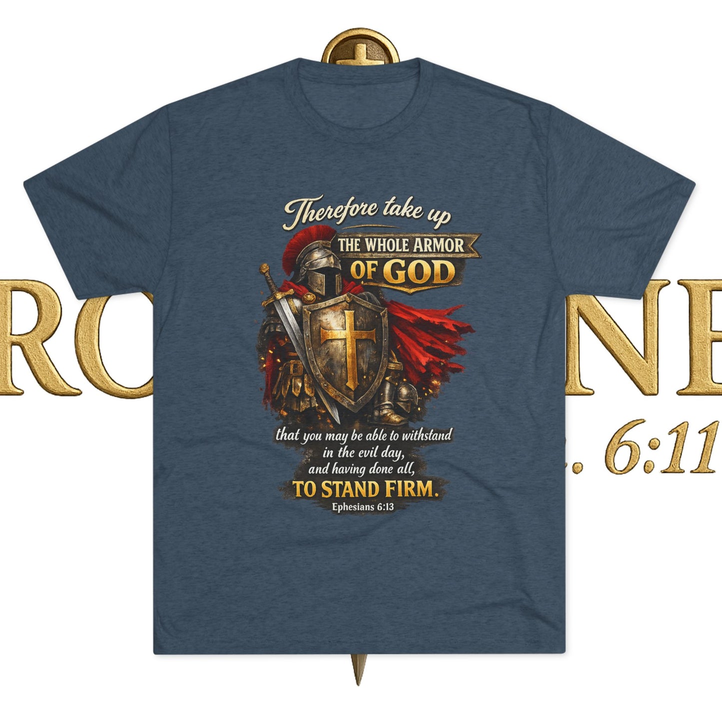 Armor of God Unisex Tri-Blend Crew Tee