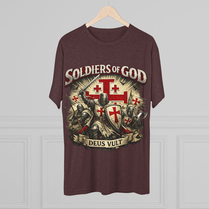 Templar Unisex Tri-Blend Crew Tee