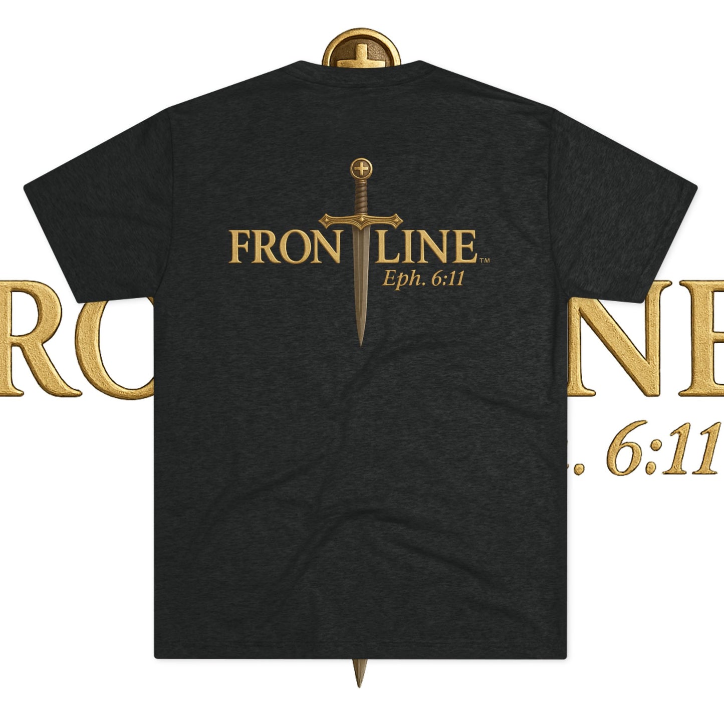 Saved but Not Soft Unisex Tri-Blend Crew Tee