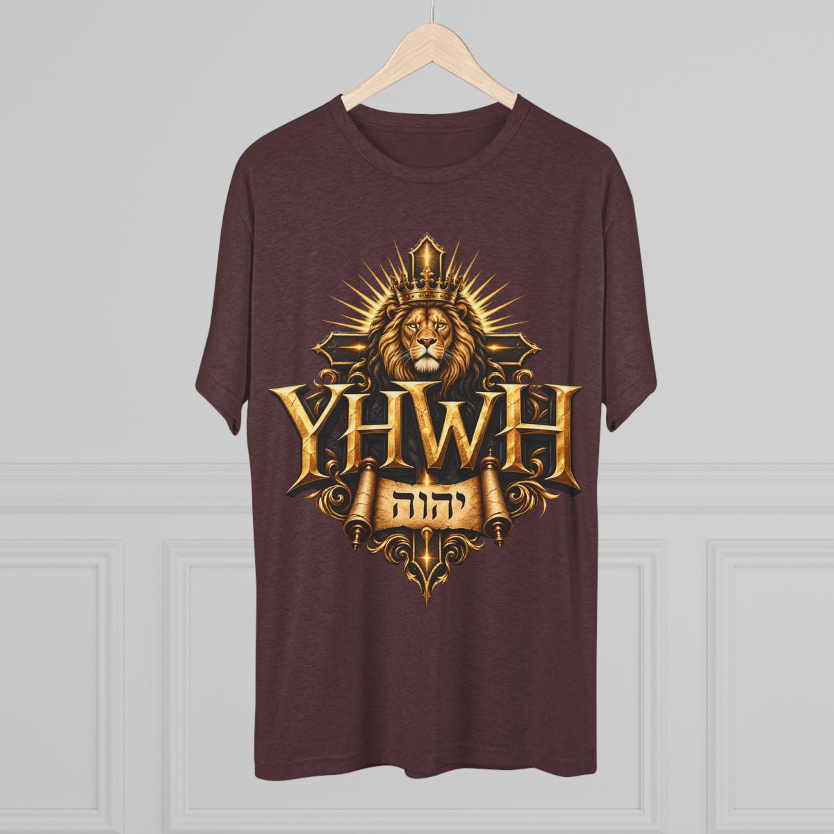 YHWH Unisex Tri-Blend Crew Tee