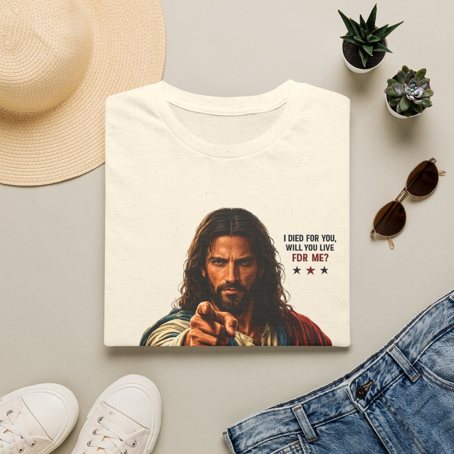 Jesus Wants You Unisex Softstyle T-Shirt