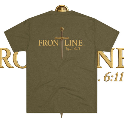Jesus Saves Unisex Tri-Blend Crew Tee