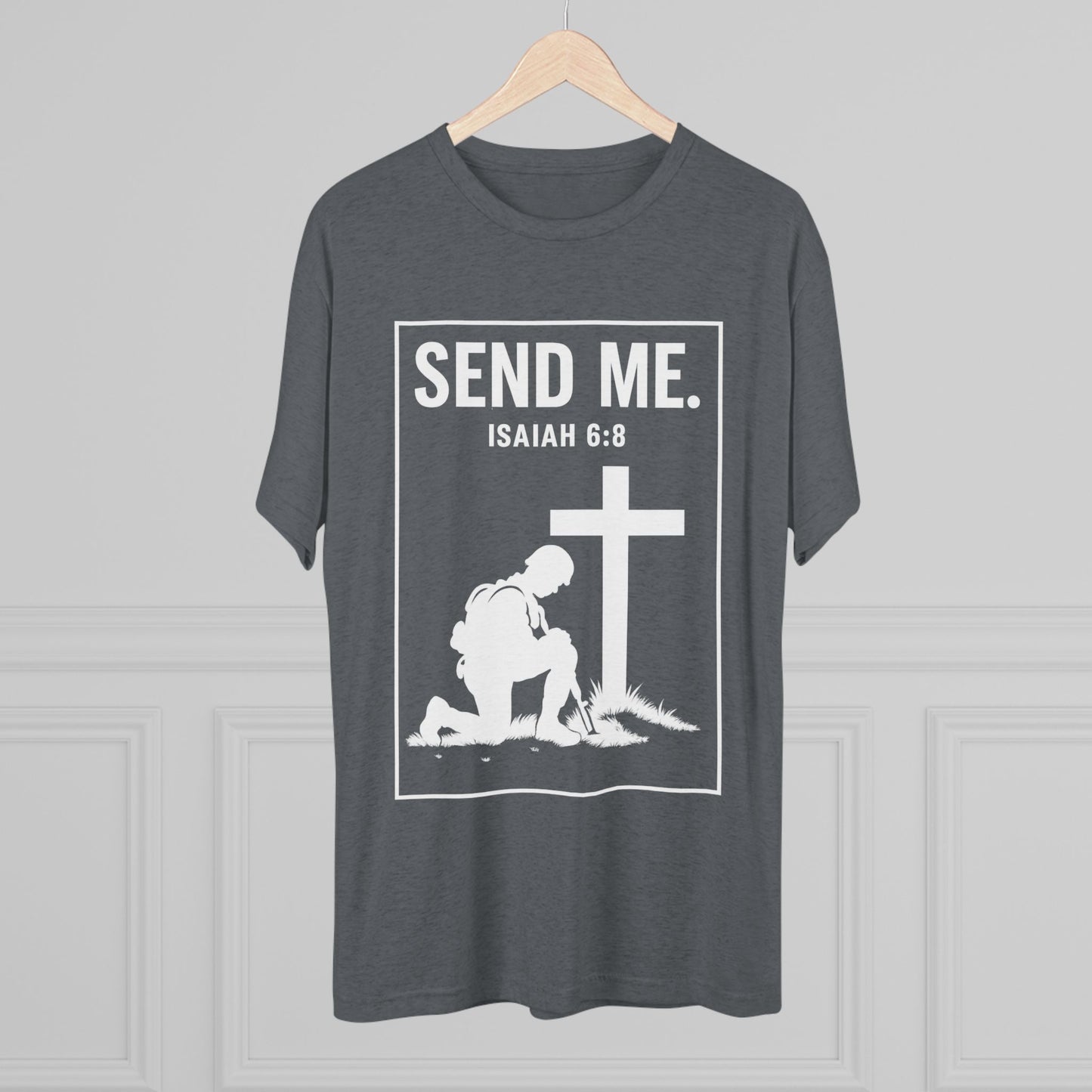 Send Me Unisex Tri-Blend Crew Tee