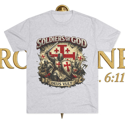 Templar Unisex Tri-Blend Crew Tee
