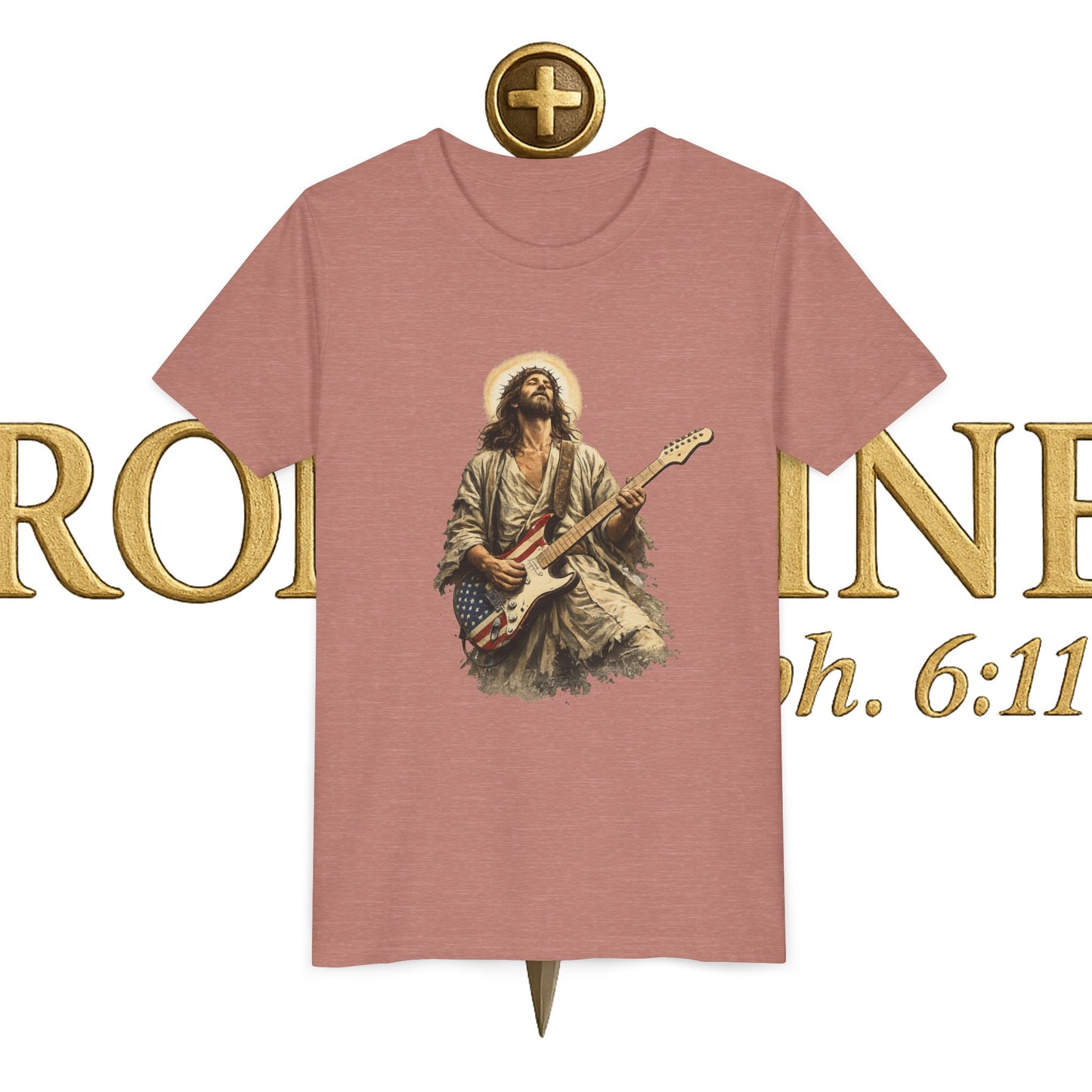 Youth Jesus Rocks Short Sleeve Tee