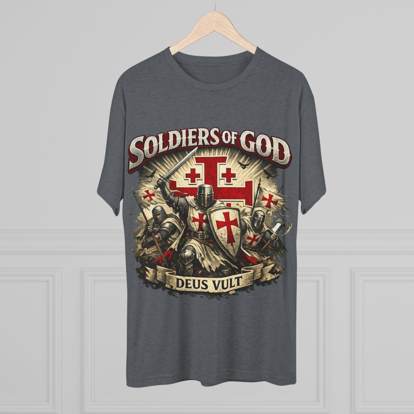 Templar Unisex Tri-Blend Crew Tee