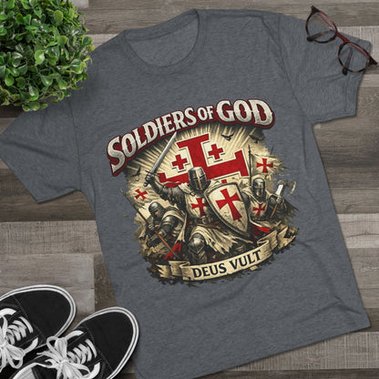 Templar Unisex Tri-Blend Crew Tee