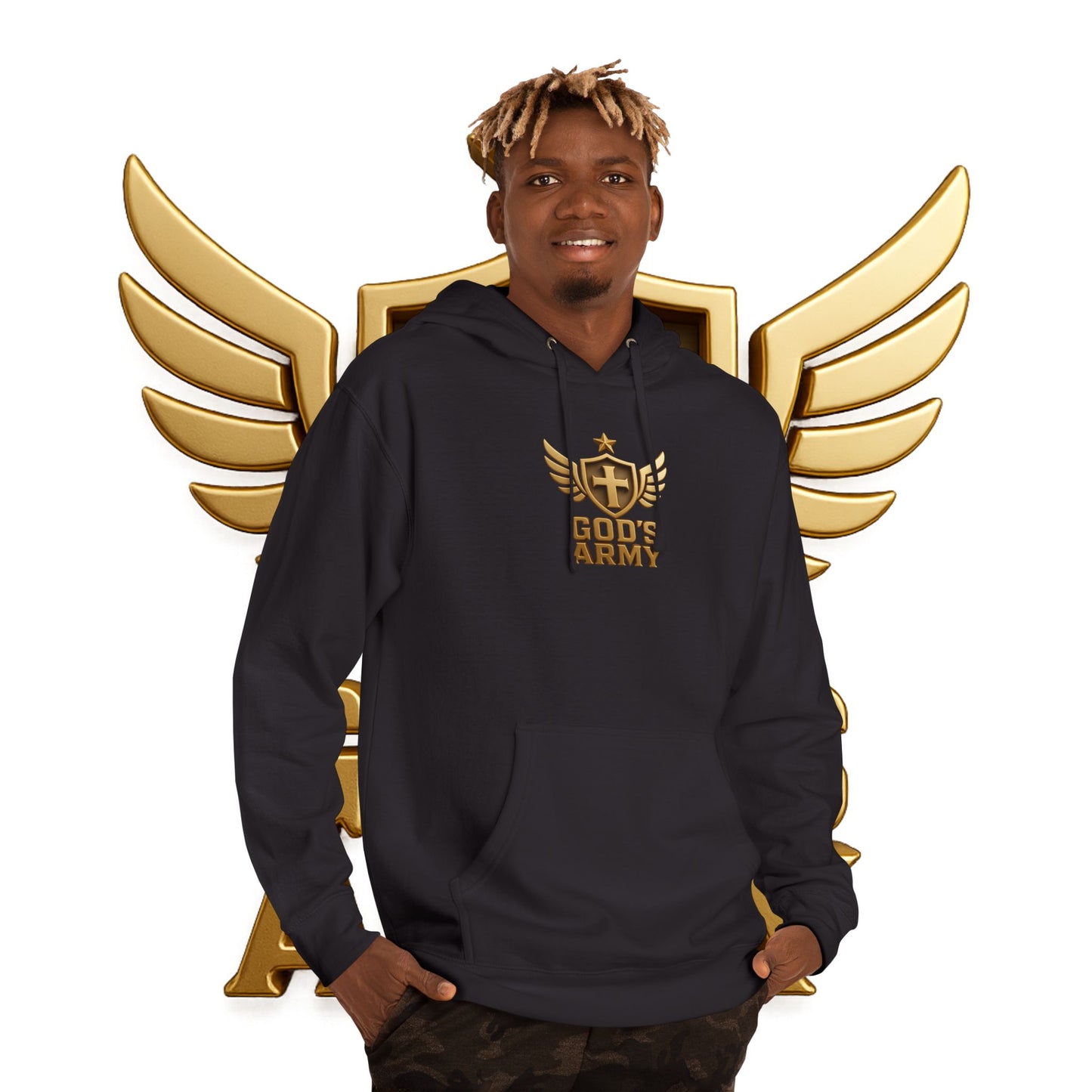 God's Army Street Tough Hooded Sweatshirt