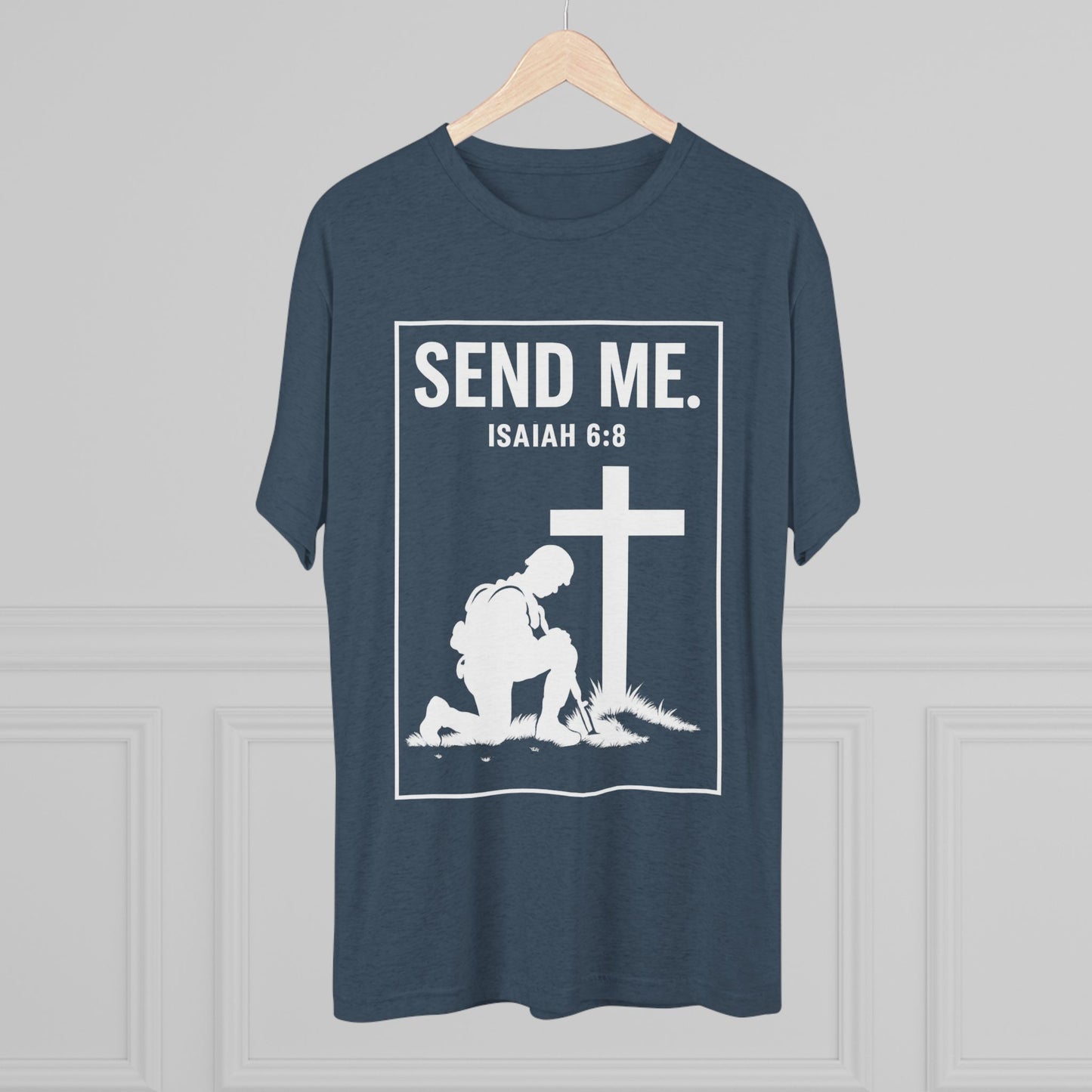 Send Me Unisex Tri-Blend Crew Tee
