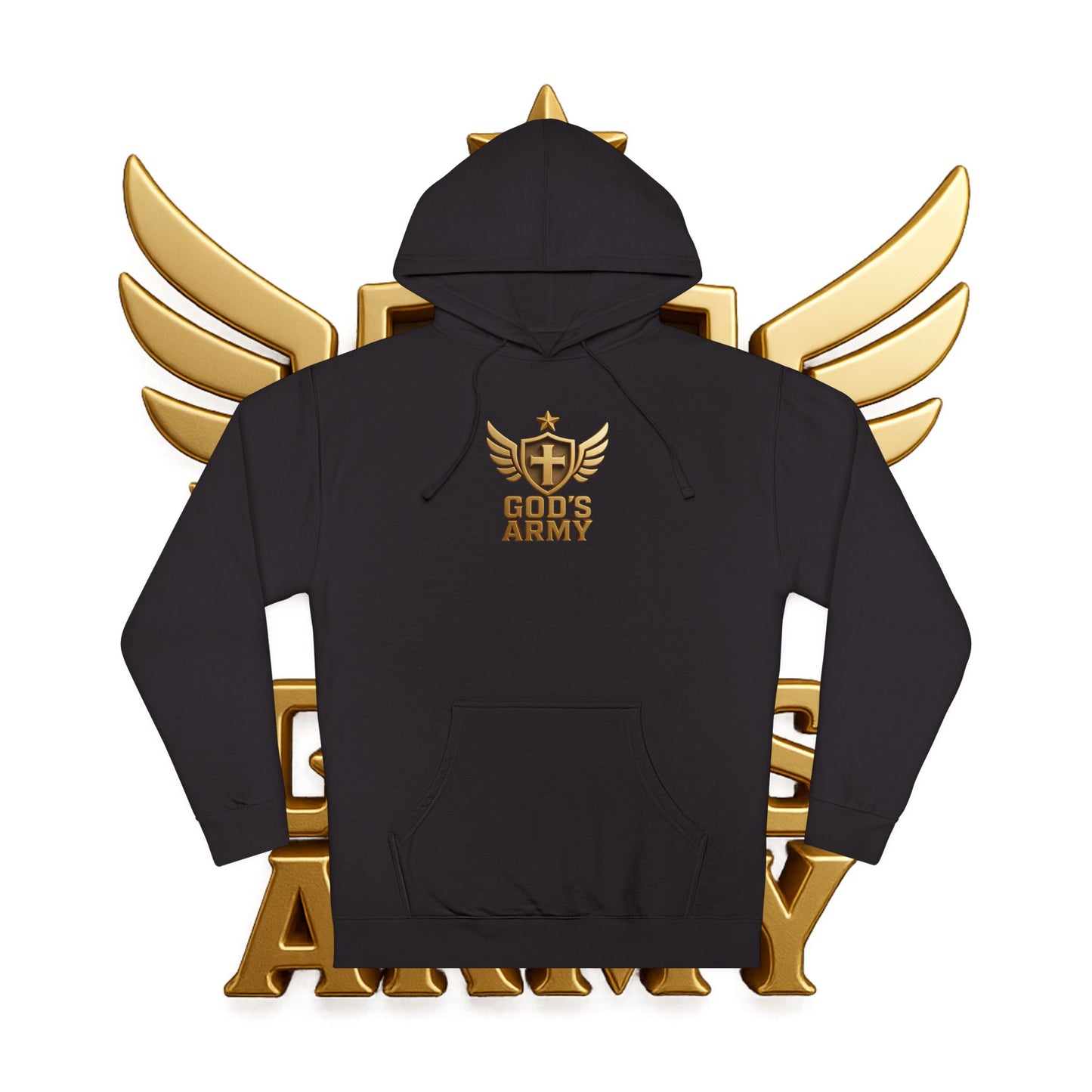 God's Army Street Tough Hooded Sweatshirt