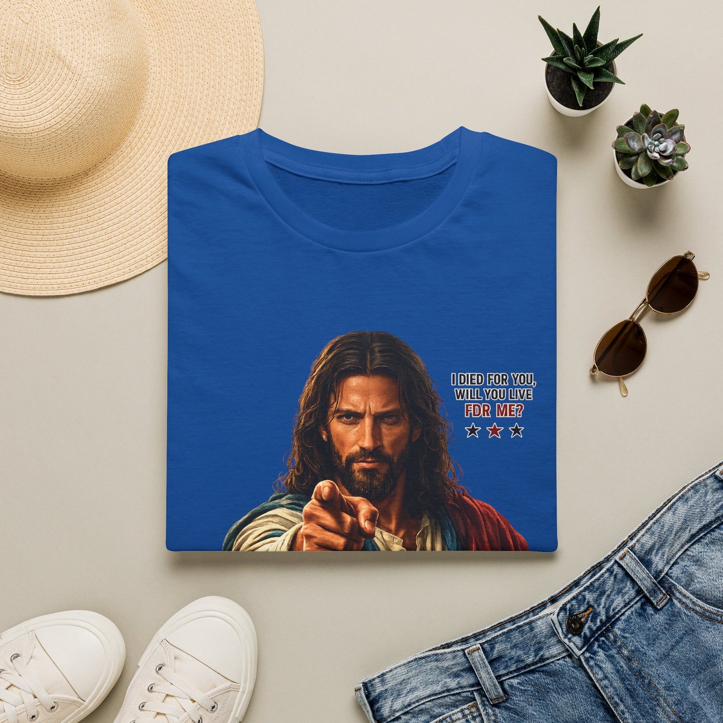 Jesus Wants You Unisex Softstyle T-Shirt