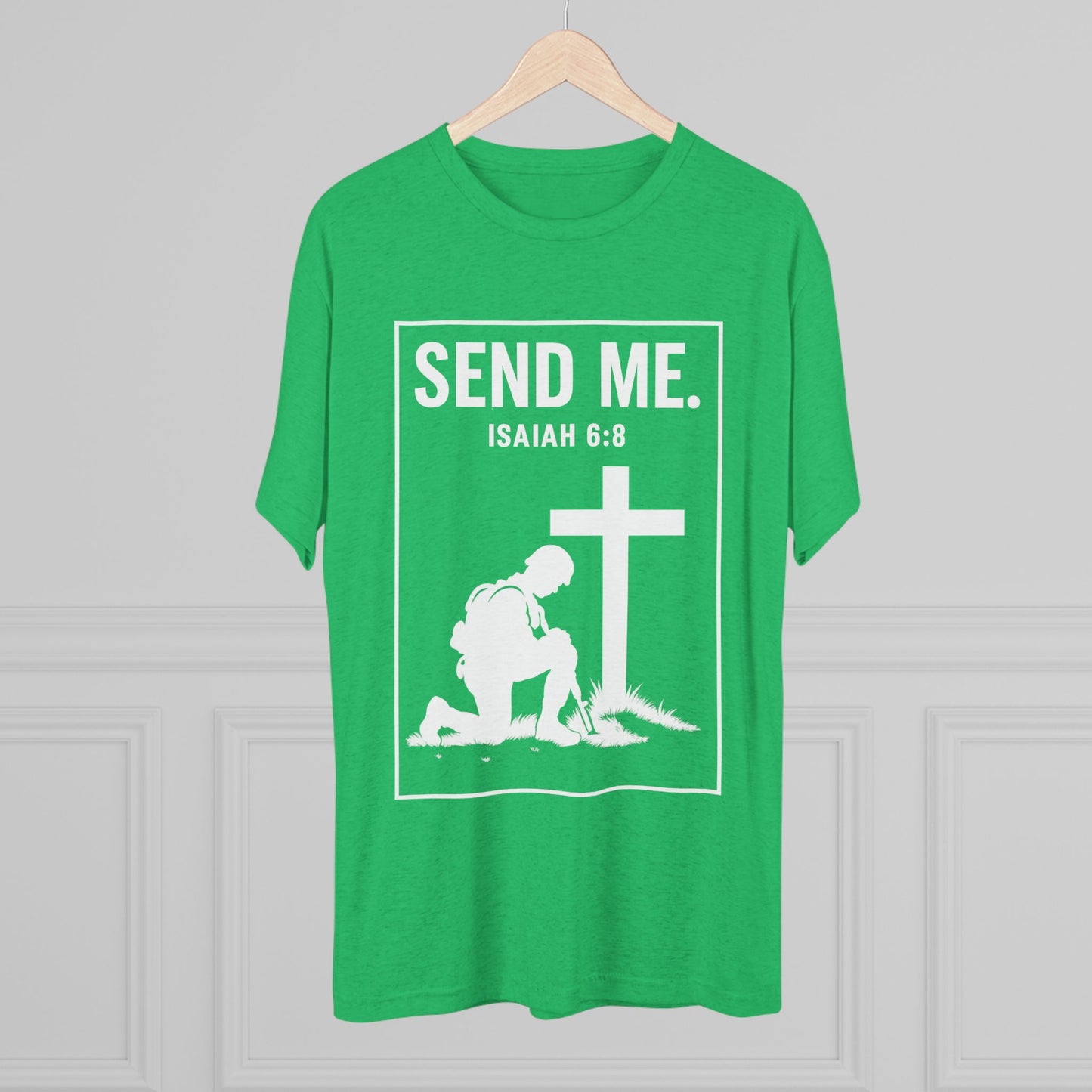 Send Me Unisex Tri-Blend Crew Tee