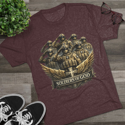 Salute Unisex Tri-Blend Crew Tee