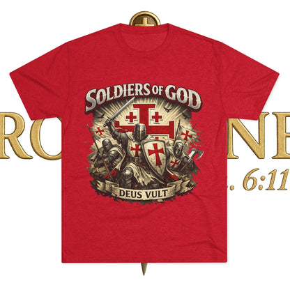 Templar Unisex Tri-Blend Crew Tee