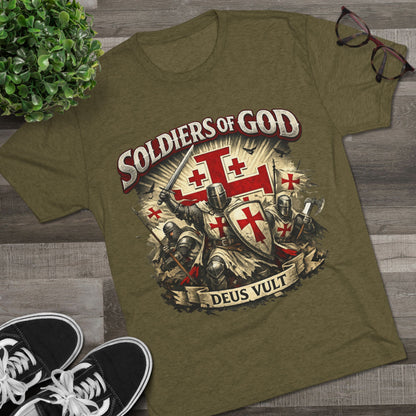 Templar Unisex Tri-Blend Crew Tee