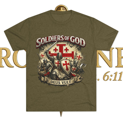 Templar Unisex Tri-Blend Crew Tee