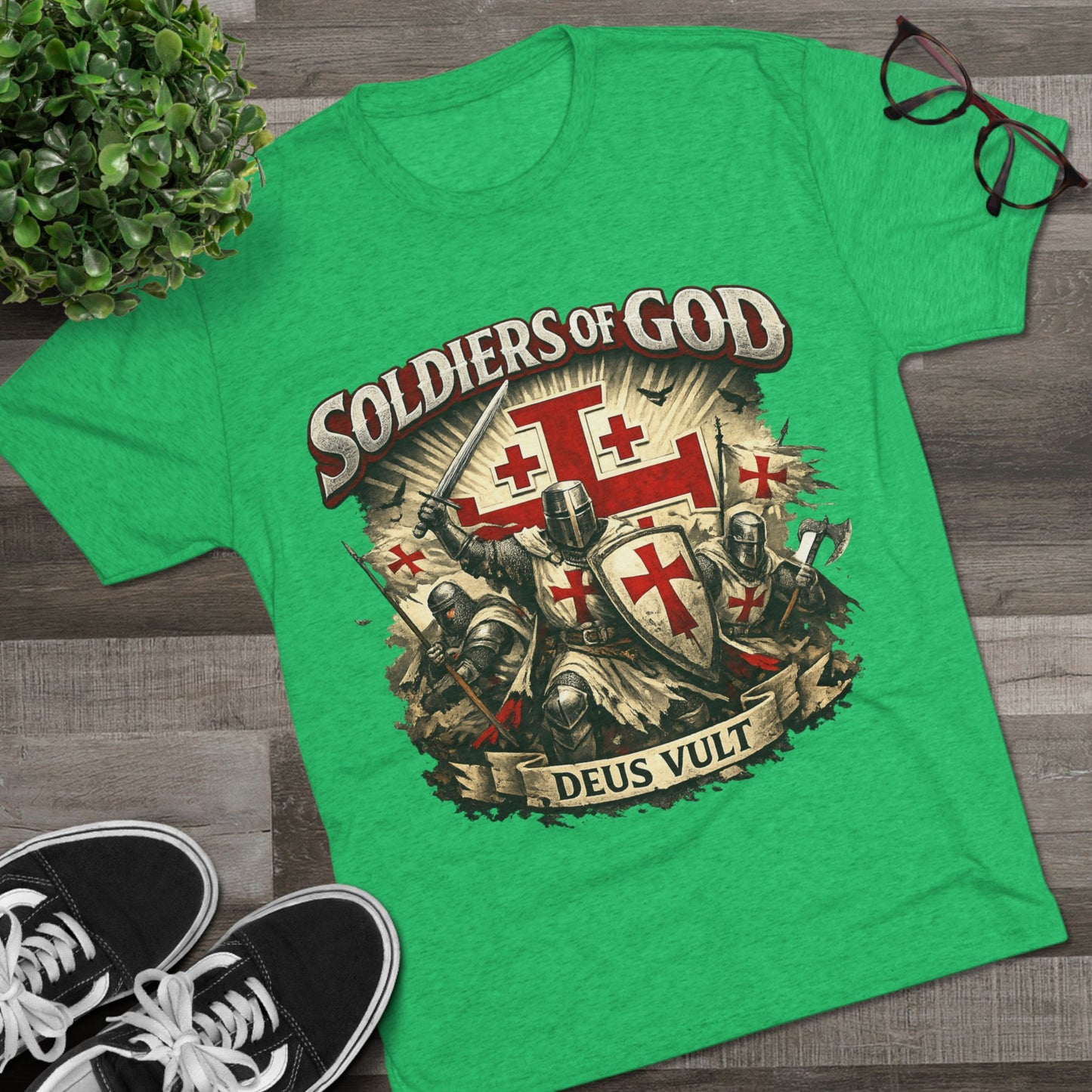 Templar Unisex Tri-Blend Crew Tee