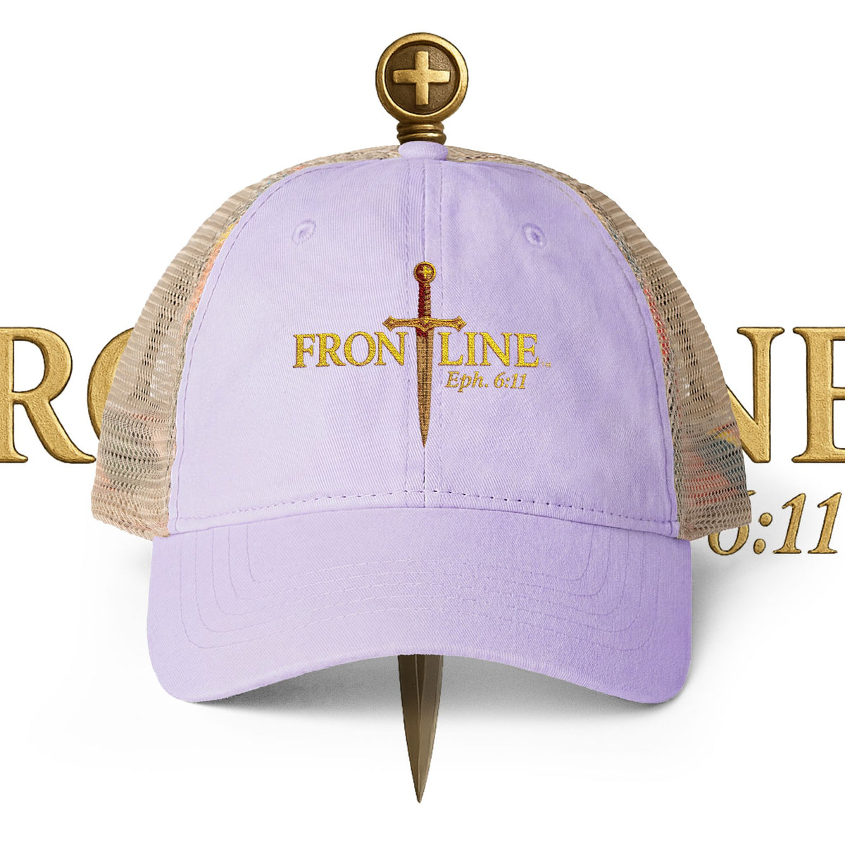 Frontline Women's Washed Mesh-Back Cap