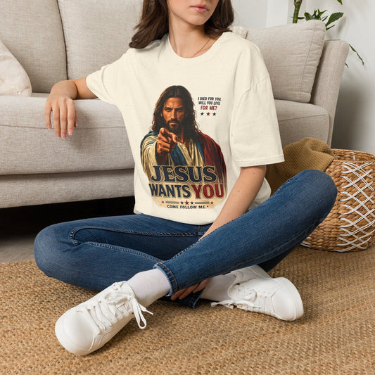 Jesus Wants You Unisex Softstyle T-Shirt