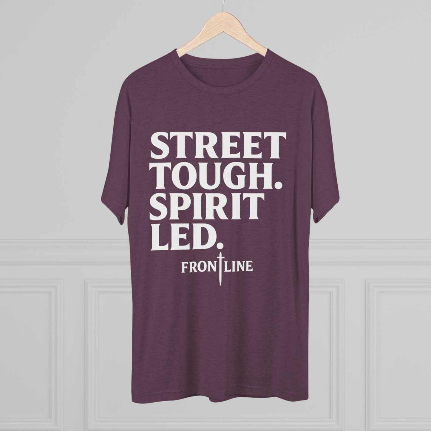 Street Tough Unisex Tri-Blend Crew Tee