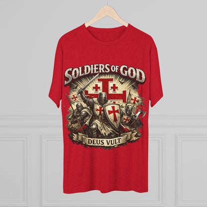 Templar Unisex Tri-Blend Crew Tee