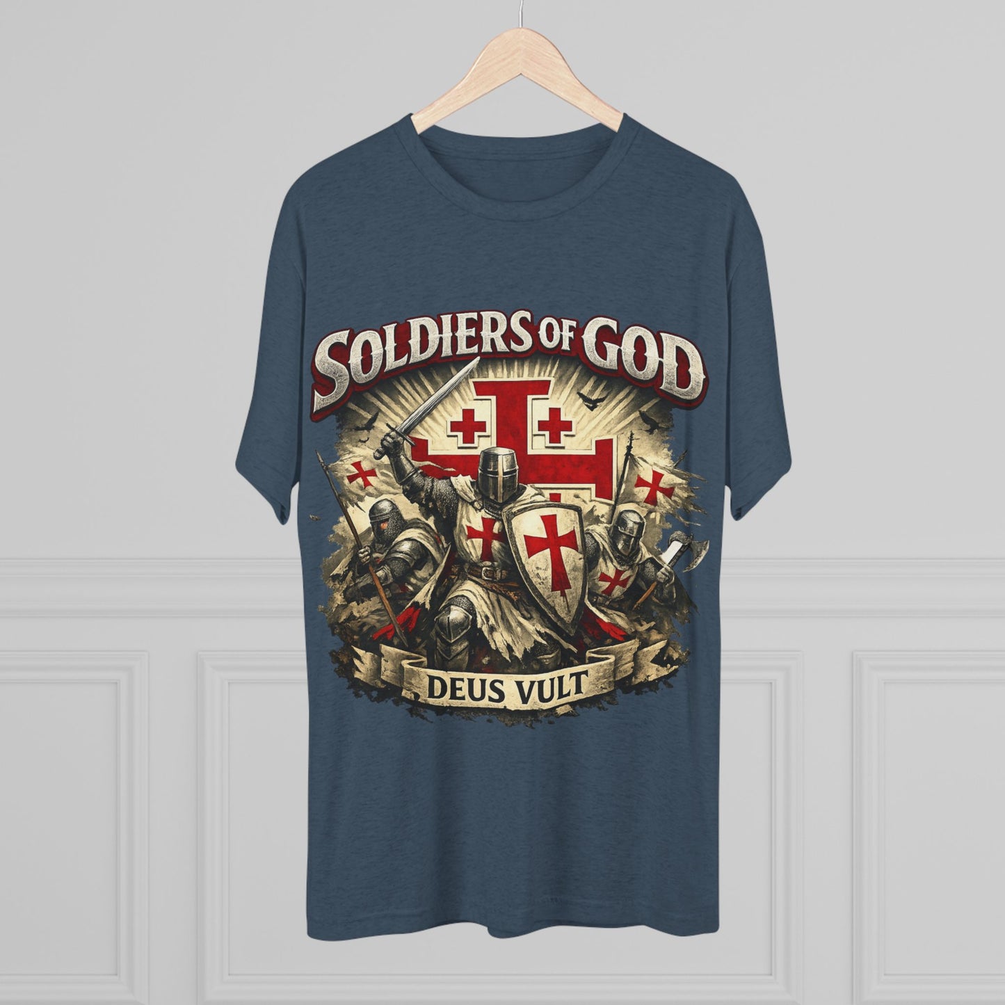 Templar Unisex Tri-Blend Crew Tee