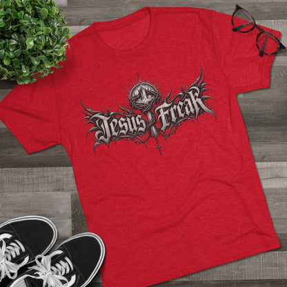 Jesus Freak Unisex Tri-Blend Crew Tee